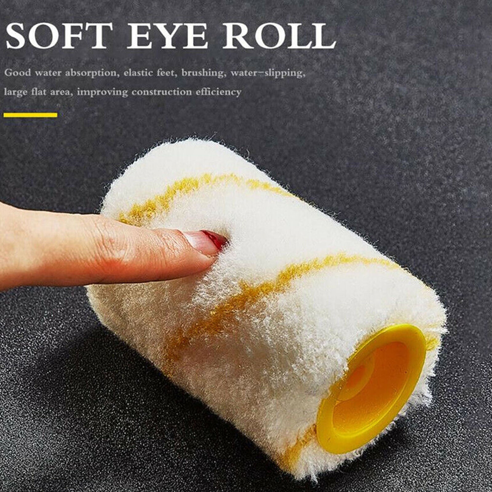 Clean-Cut Paint Edger Roller Brush Safe Tool for Room Home Wall Ceiling