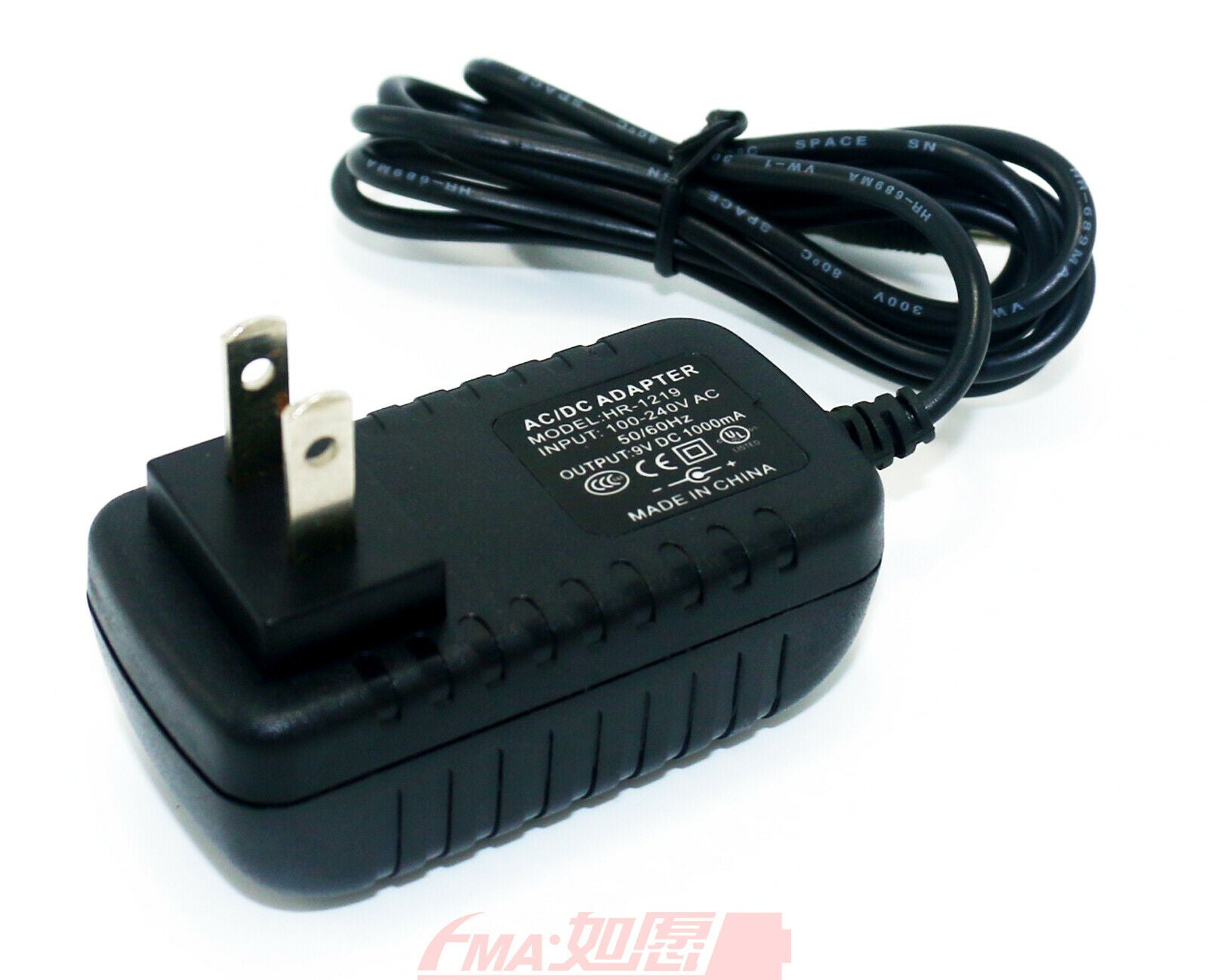 AC100~240V to DC 9V 1A Adapter Power supply to Boss PSA-120S PSA-120T DC5.5/2.1