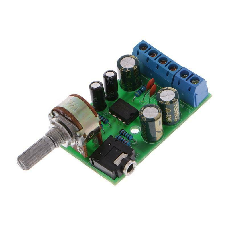 DC 1.8-12V TDA2822M 2.0 Channel Stereo Mini AUX Audio Amplifier Board Module AMP