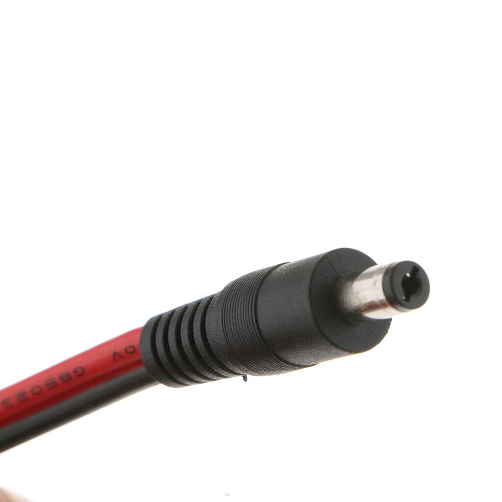 12-24V SAE to DC5521 Power Cable for Motorcycle Heat Clothing Adapter 5Ft