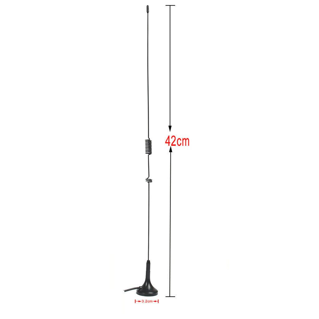 144mhz/430mhz Dual-Band VHF/UHF BNC Radio Antenna for Yaesu Kenwood