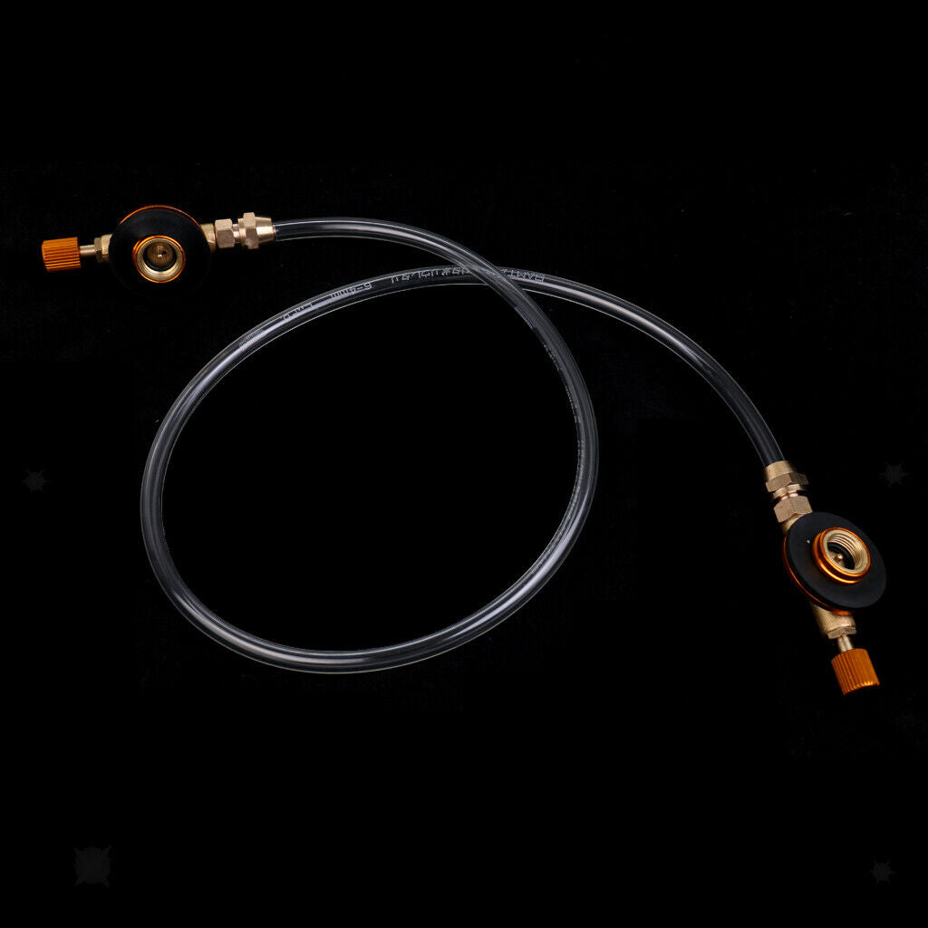 Double Sided Adjustable Flat Tank Gas Pipe Valve Adapter Camping