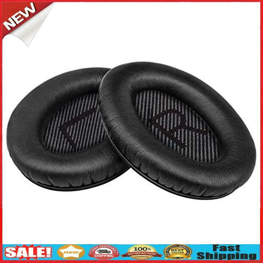 2pcs Memory Foam Replacement Soft Ear Pad for Bose QC2/QC15 Headset Cushion @