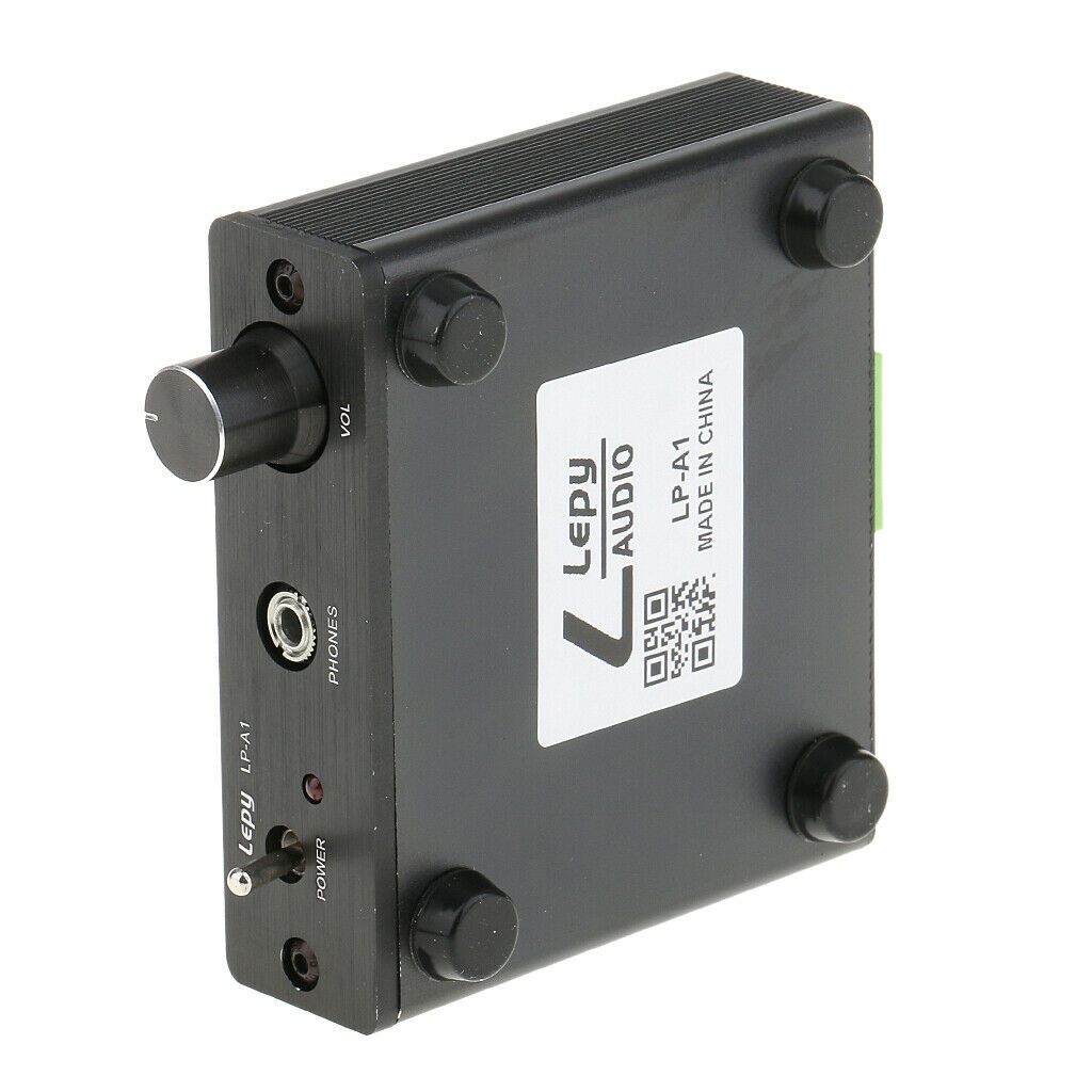 DC 12V 20WX2 Class-D Mini Hi-Fi Digital Stereo Audio Headphone Amplifier