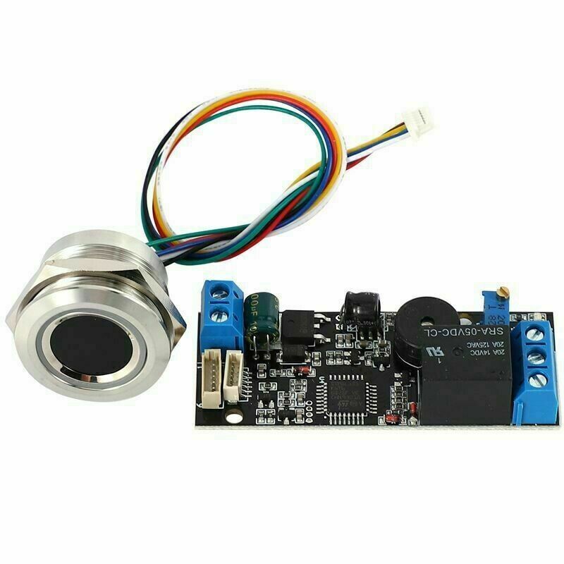 K202 DC12V Low Power Fingerprint Control Board+R503 Fingerprint Module Roun 2021