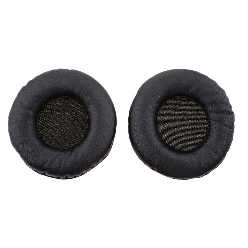 2 Pairs 80mm Replacement Ear Pads Cushion Earpads For Ath Ws99 Ws70 Ws77