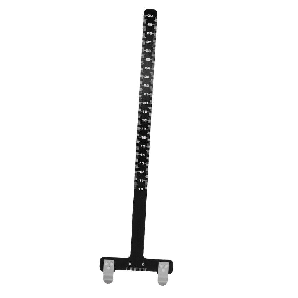 Bow Square T Shape Measurement 12inch for Longbow Bow Accessories Black