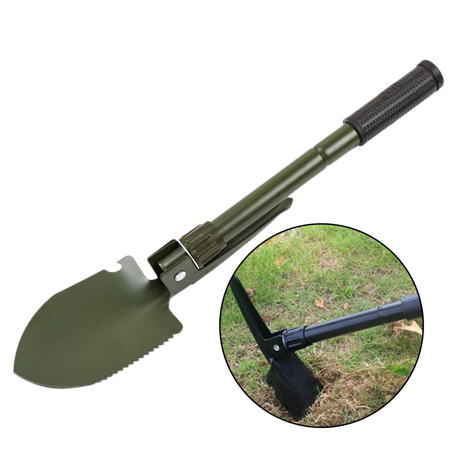 Protable Folding Shovel Survival Spade Emergency Garden Camping Fishing