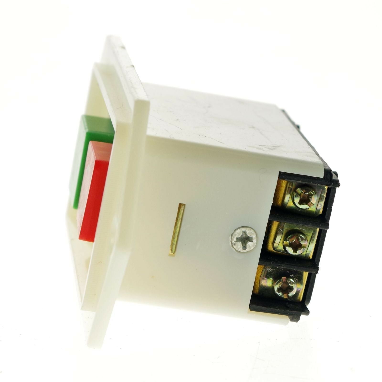 (1) Pushbutton Switch 10A 380VAC Bench Drill Switch LC3-10 Red Green Start-Stop