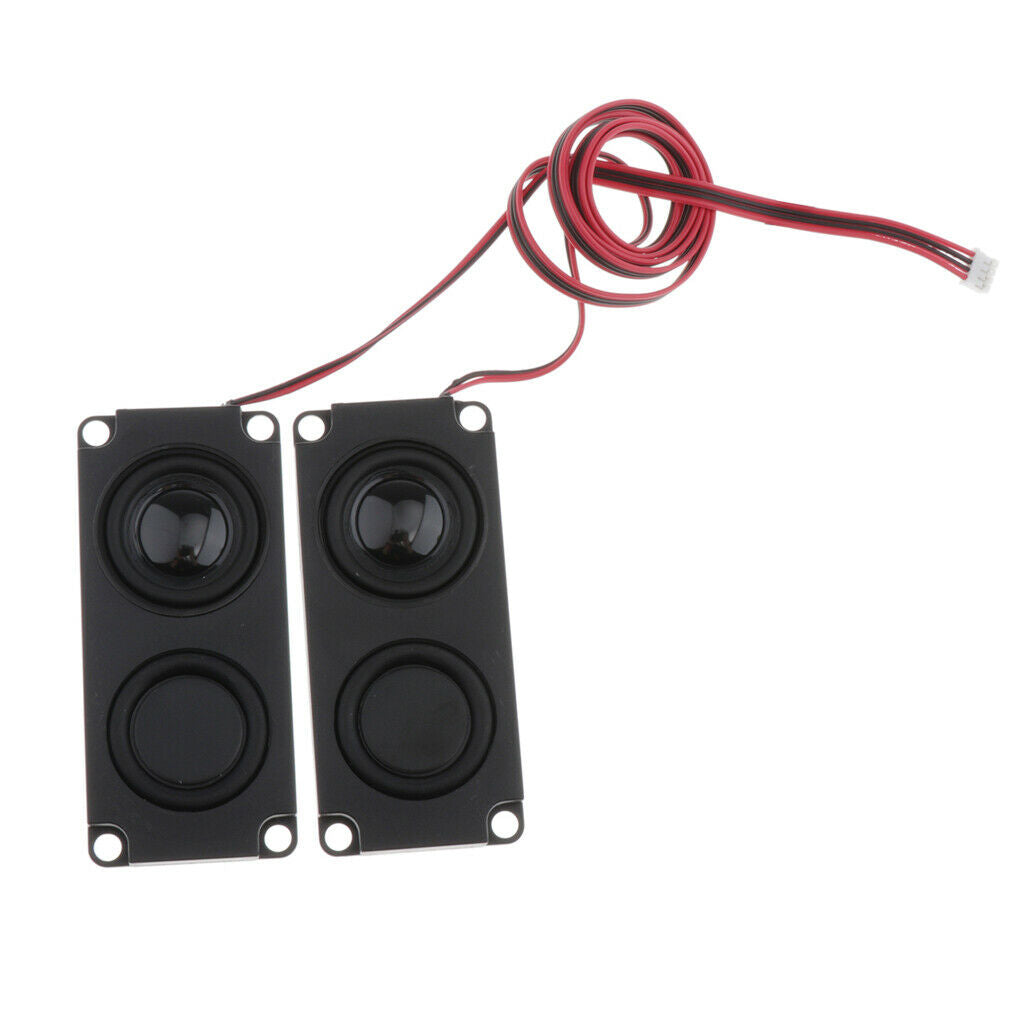Replacement Audio Speake Loud Speakers 4ohm 5W Full Range for TV Laptop