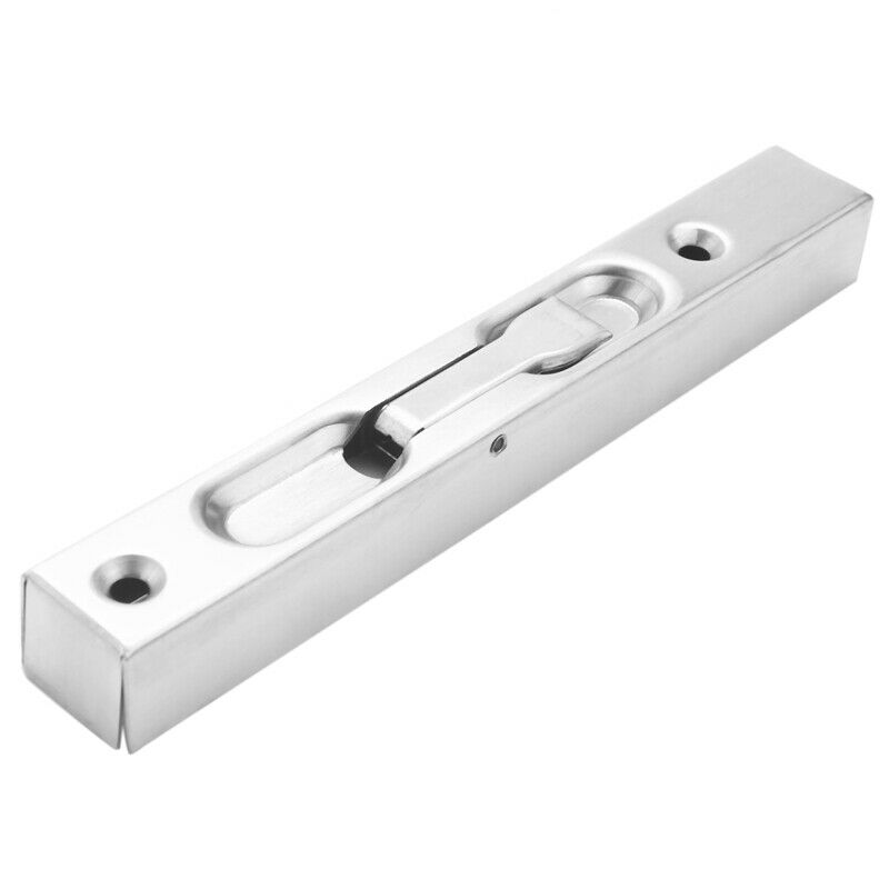 2 Pcs Door Flush Bolt - 6 Inch Concealed Security Door Lock for French Doors RP8