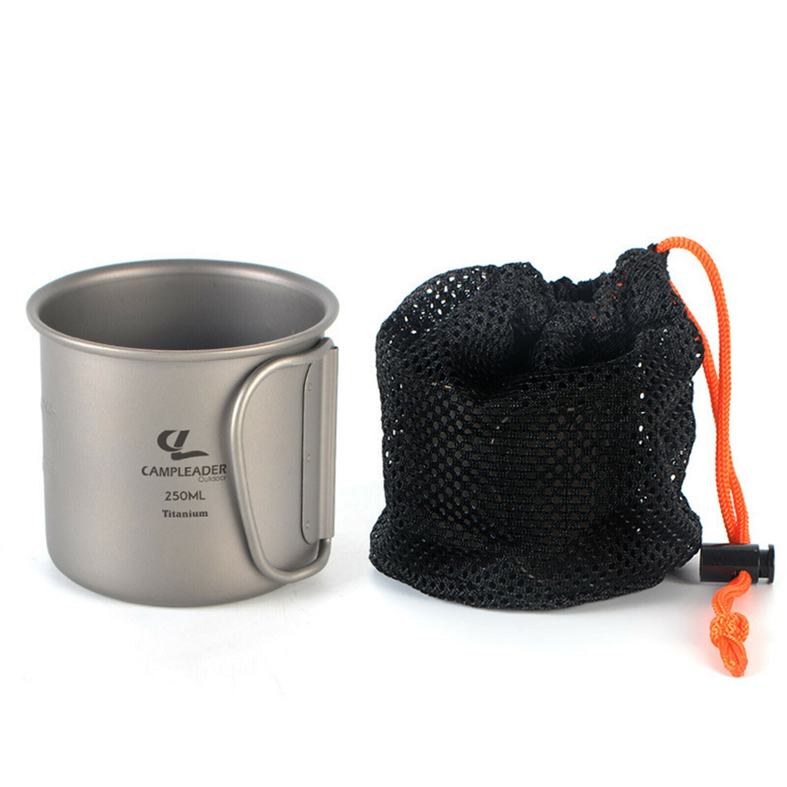 Titanium Folding Camping Mug Outdoor Drinkware Home Utensils Water Mug