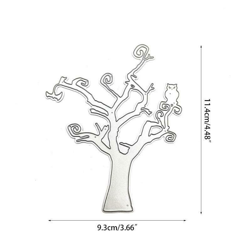 Halloween Tree Metal Cutting Dies Stencil DIY Scrapbooking Album Paper Card Mold