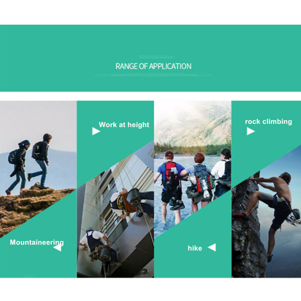 Pack of 10 D Shape Carabiner Clasp Spring Hook Small Water Bottle Clip