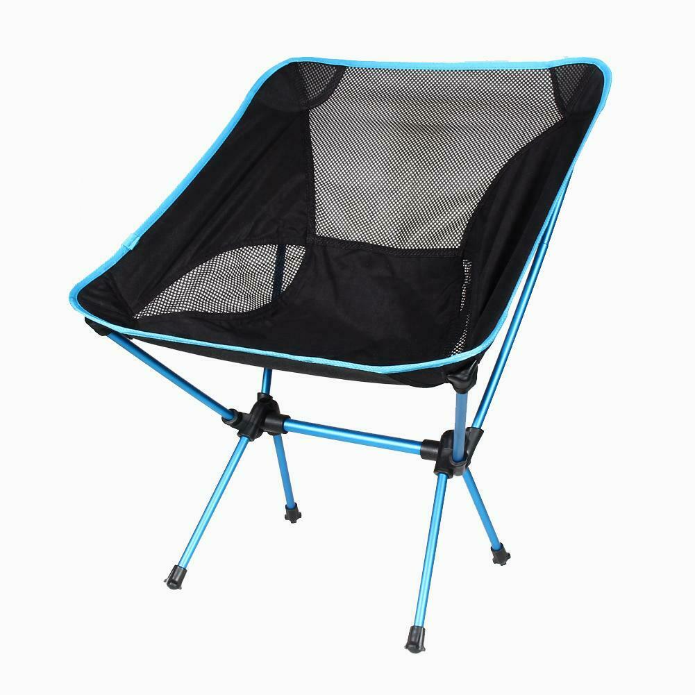Portable Chair Folding Seat Stool Fishing Camping Hiking Beach Picnic Bag @