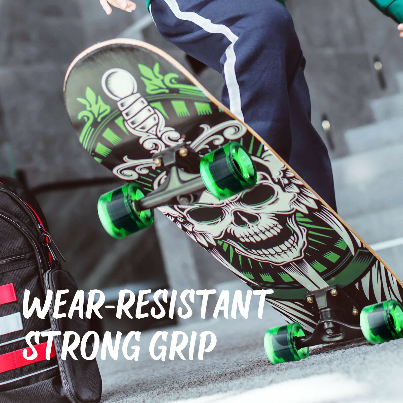 8 Pieces Skateboard Wheels 70x51mm High Performance PU Roller 78A Wheel