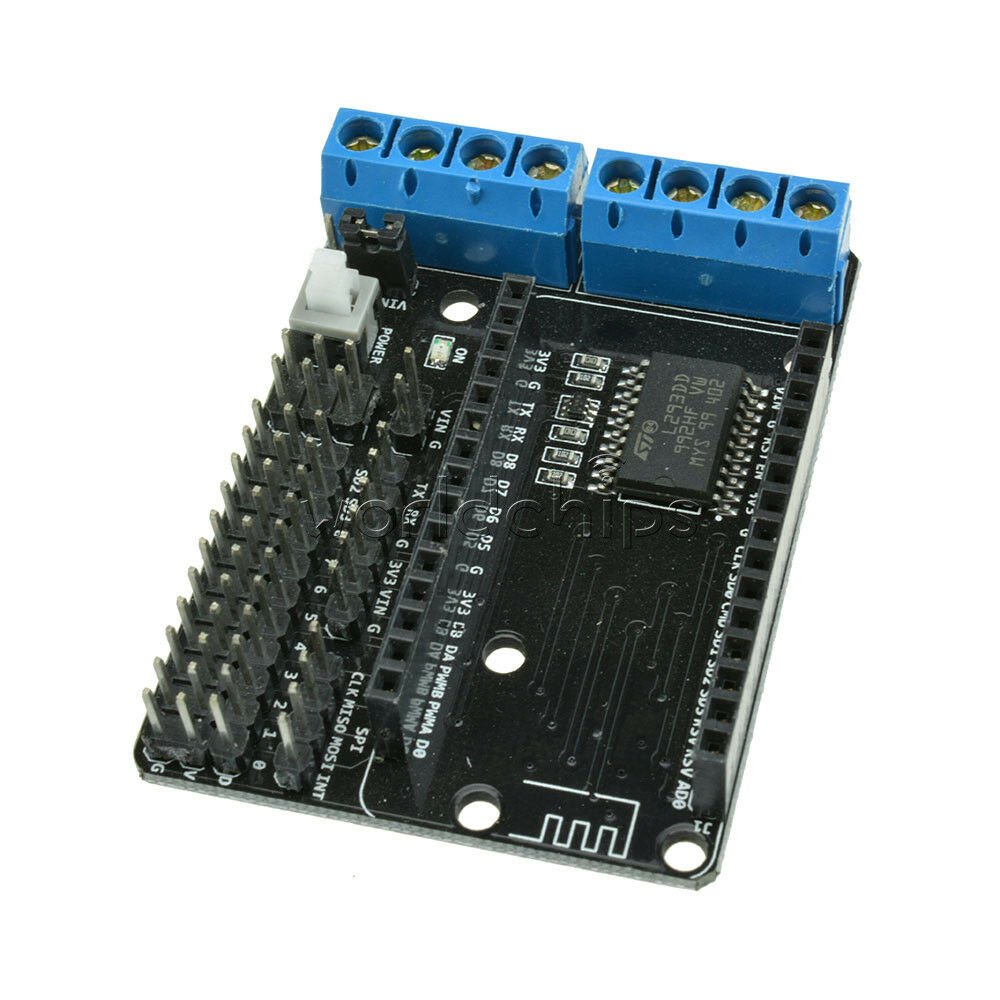 ESP-12E L293D Motor Driver Shield + ESP8266 CP2102 IOT Board for Arduino NodeMcu