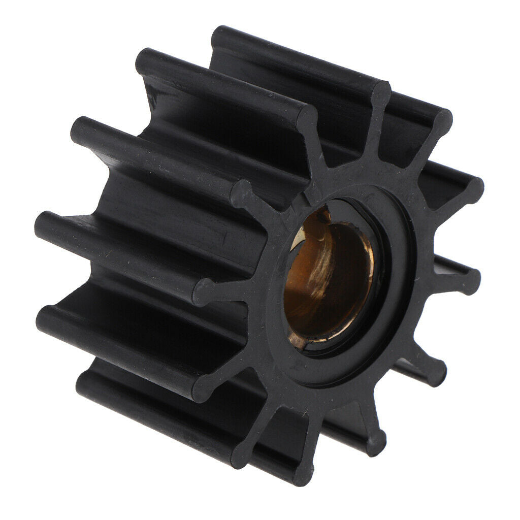 (Black) Water Pump Impeller Marine Impeller Kit Fits For 124310-46090