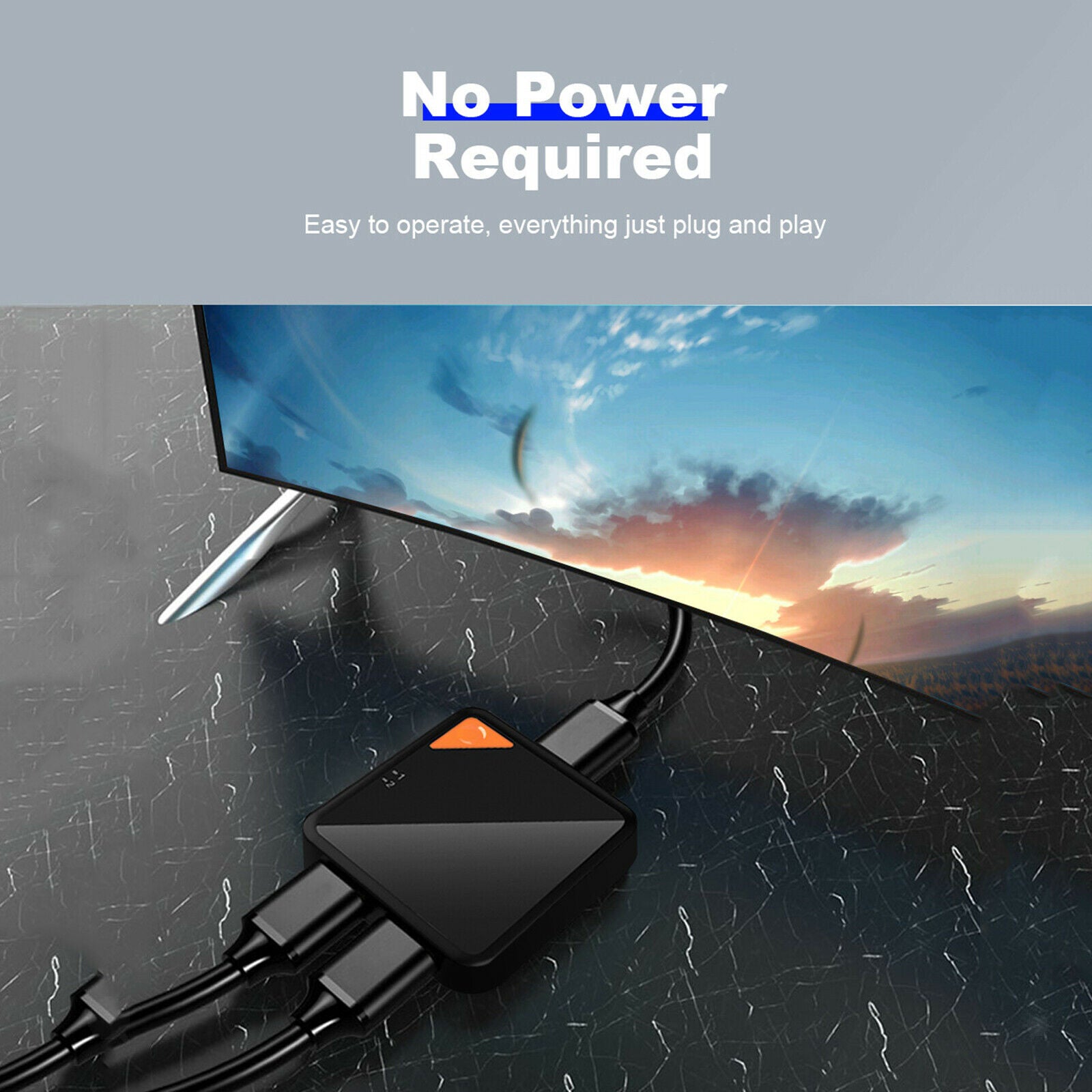 1080P 4K Bi Direction HDMI 1.4 Switch Switcher Splitter 2x1 Out For HDTV
