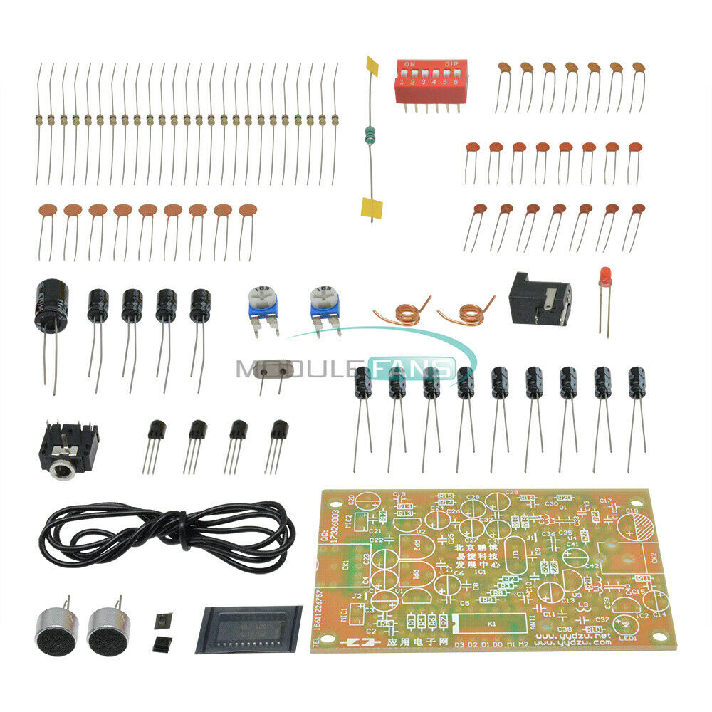 DIY Digital Radio Station PLL Stereo BH1417F FM Radio Transmitter Kit M