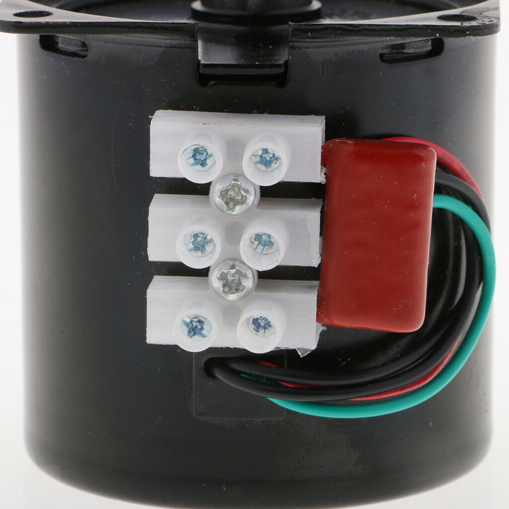 60KTYZ 220V 15rpm Center Shaft Gear Synchronous Permanent Magnet Motor 14W
