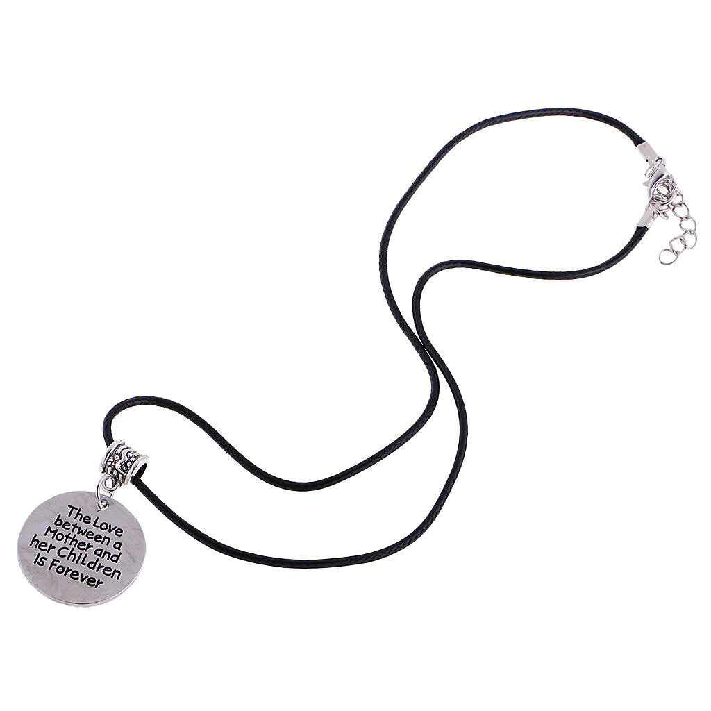The Love Between a Mother and Her Children is Forever Pendant Necklace Gift