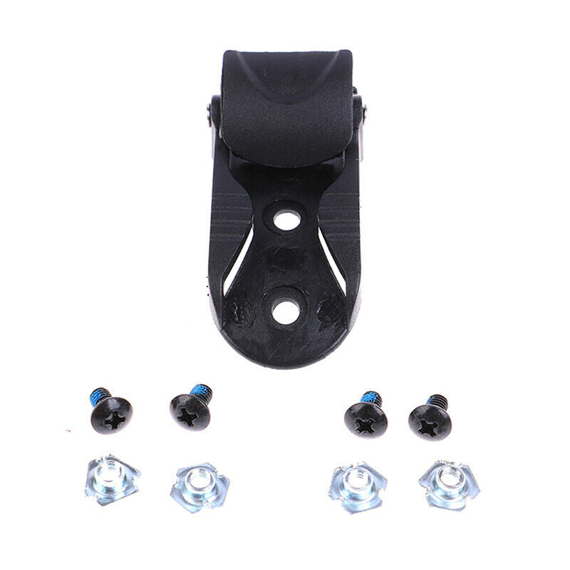2Sets PP Inline Roller Skate Strap Buckle with Clamp Screws Nut AccessoriesSJCA
