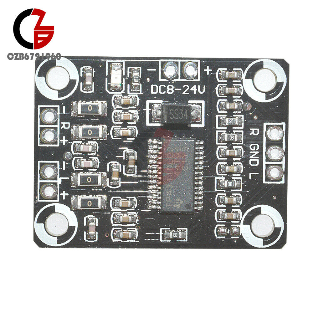 TPA3110 2×15W Digital Audio Stereo Amplifier Module Board Mini Binaural 15W+15W