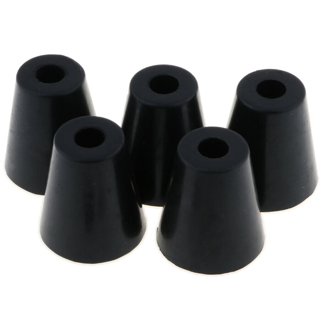 5Pcs Isolation Rubber Feet Pad Base 45x49mm Cabinet Amplifier Speaker CD DVD