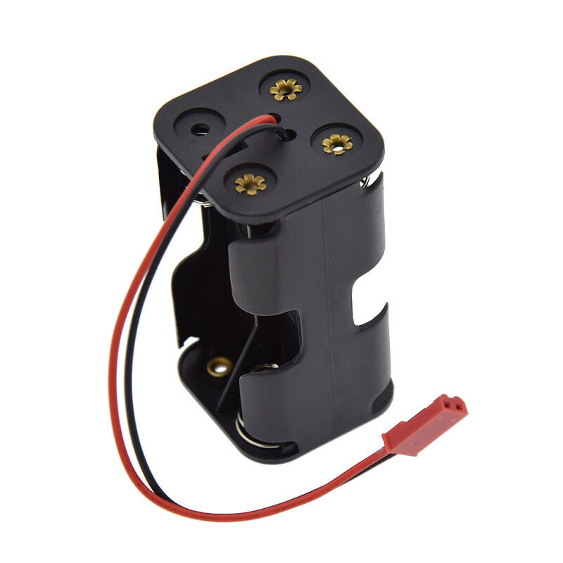 RC Car 6V Battery Box JST Connector Receiver Parts 4 x AA Pack Holder Case New
