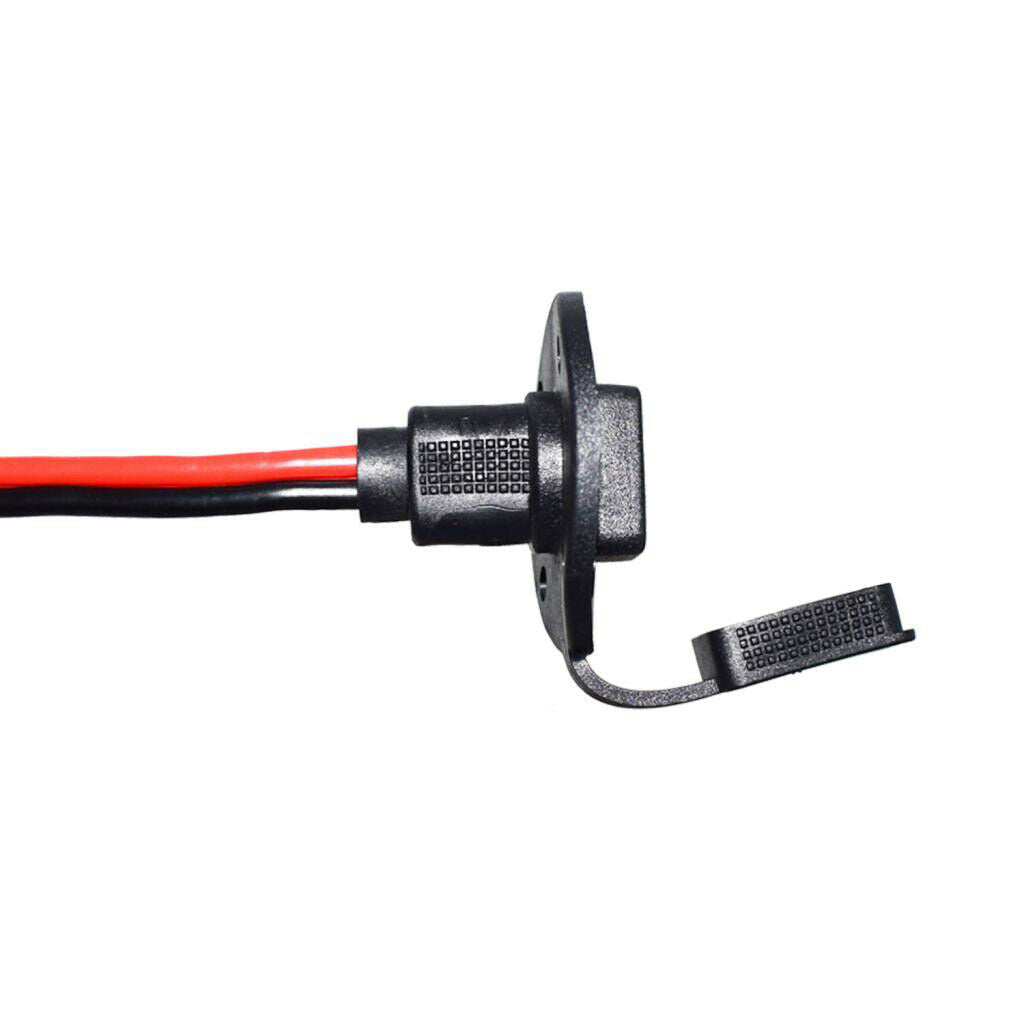 Solar Quick Connect 30cm SAE Socket Sidewall Port Cable Battery Charger