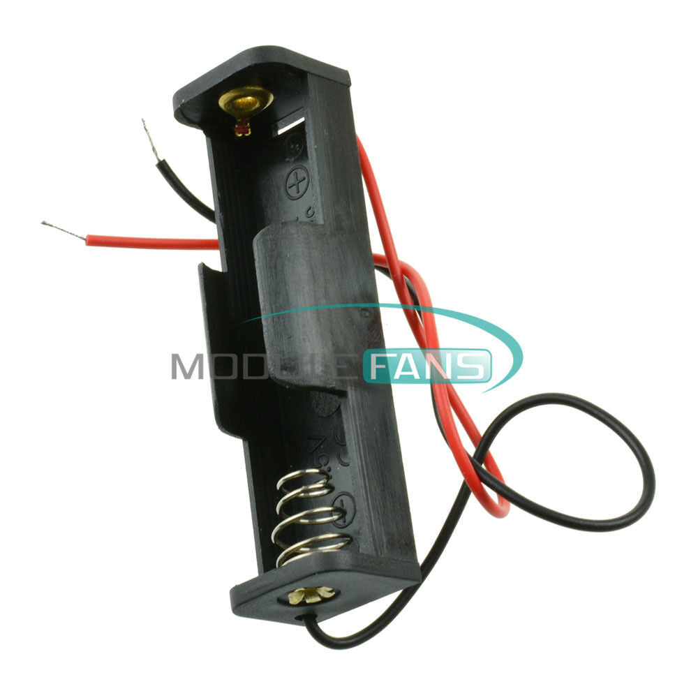 5PCS Plastic Wire Leads Battery Case Storage Box Holder for AA 1.5V 1XAA 2A