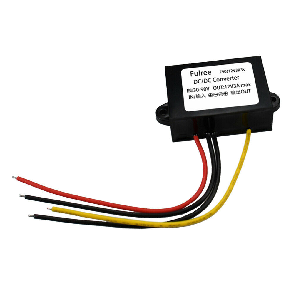 DC/DC Power Converter Regulator Module  Adapter 30-90V to 12V 3A