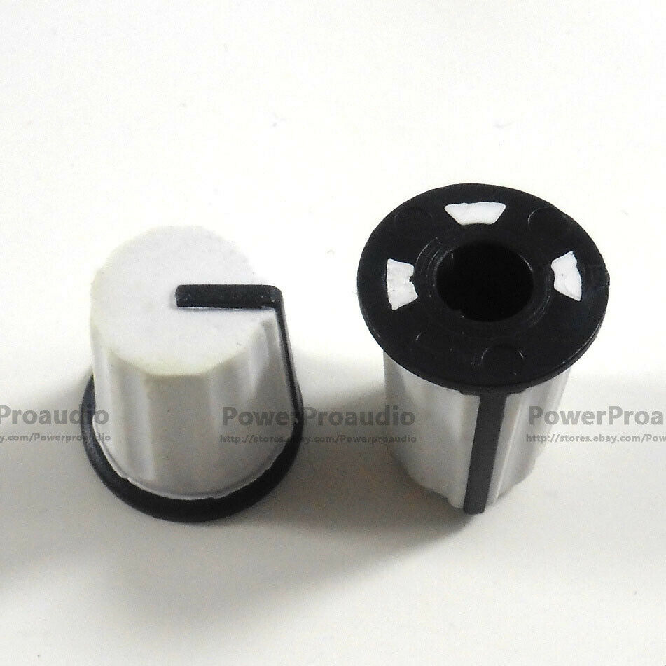 100 X White EQ Rotary Knob - DAA1176 DAA1305 For Pioneer DJM800 900 2000 NXS