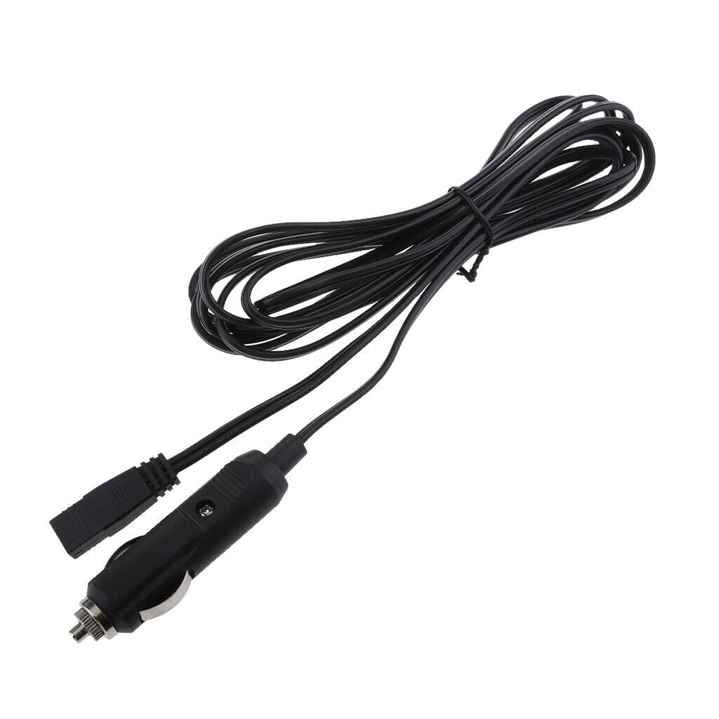 2 Pins Plug Power Adapter Extension Cables for Car Cooler Box Fridge 10Ft