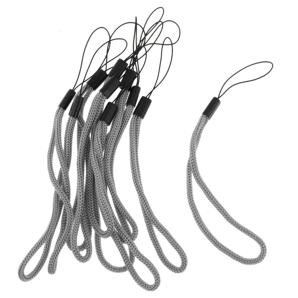 10pcs Hand Wrist Strap Cord Lanyard for Flashlight Torch Camera