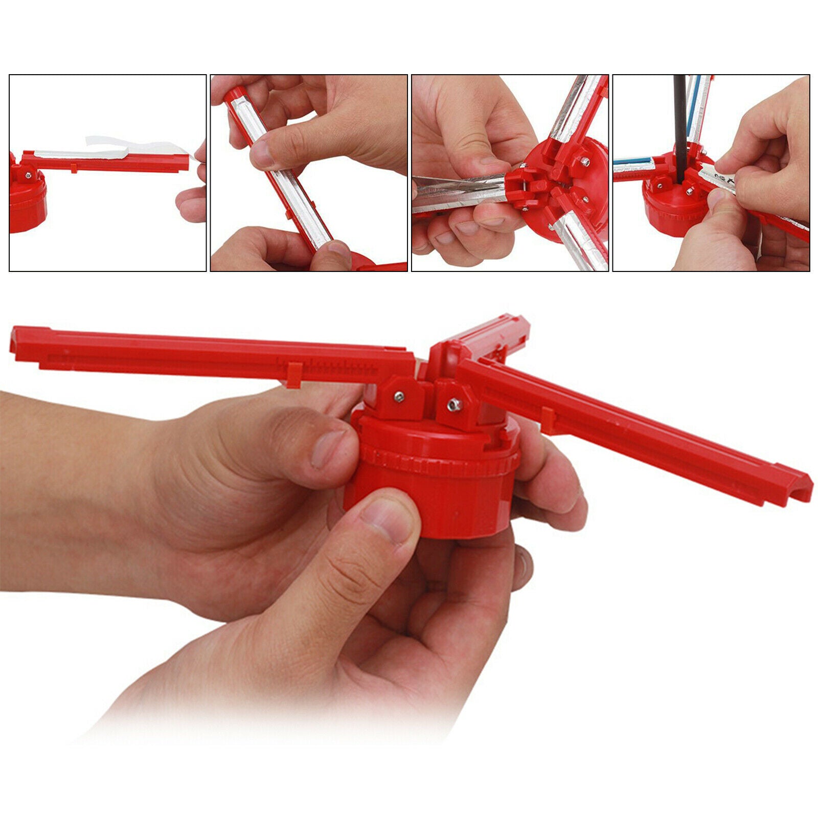 Cylindric Archery Fletching Jig Fletches DIY 3.2-11mm Arrows Making Hunting