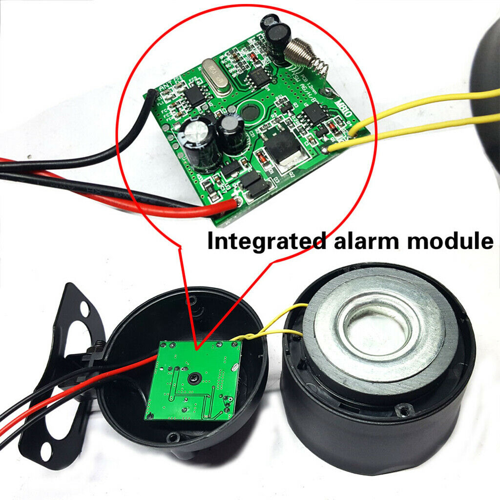 Universal Car Alarm Security System Anti-Theft Burglar with 2 Remote Control