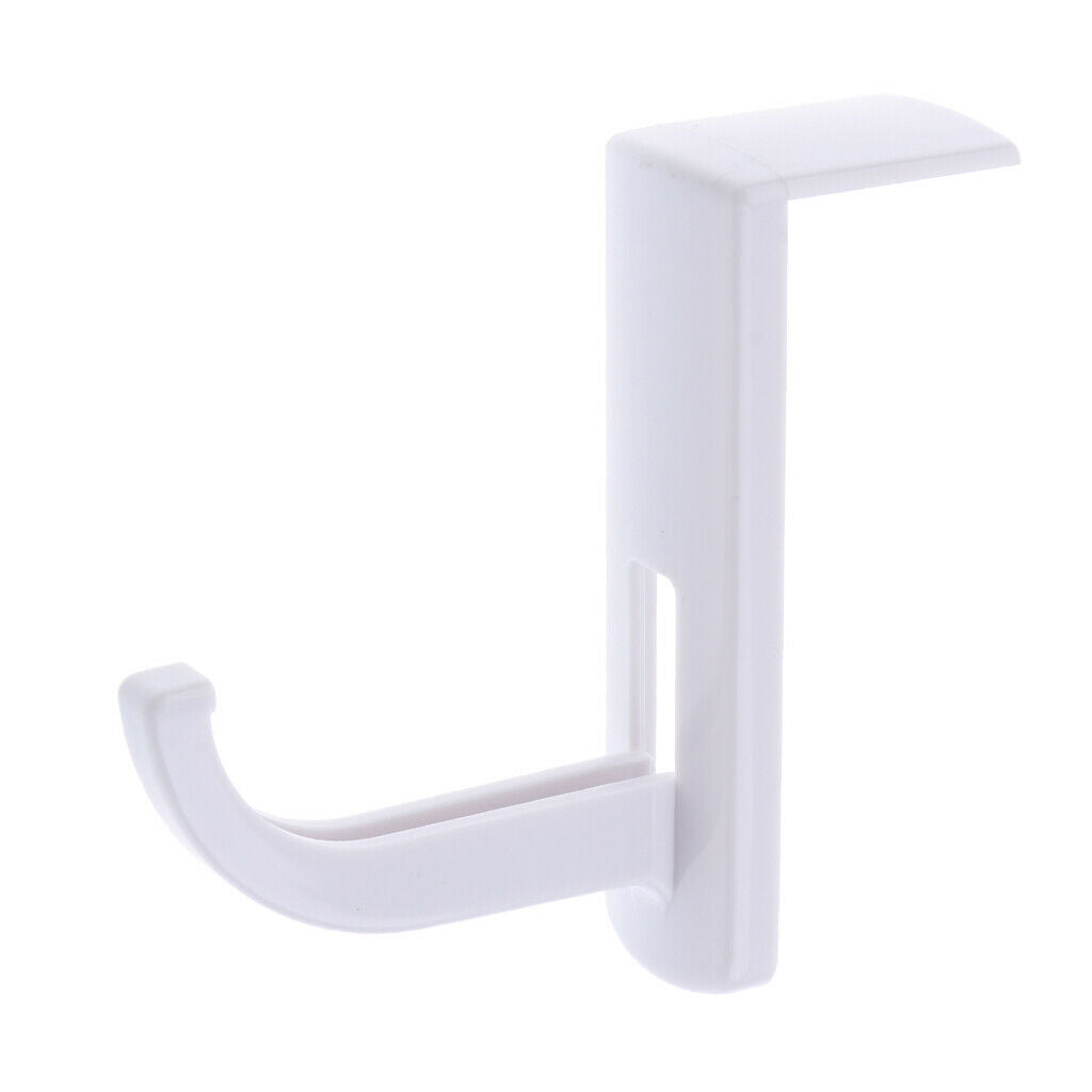 2Pack Stick-on Headphone Hook Headset Earpiece Hanger Wall PC Monitor Earphone
