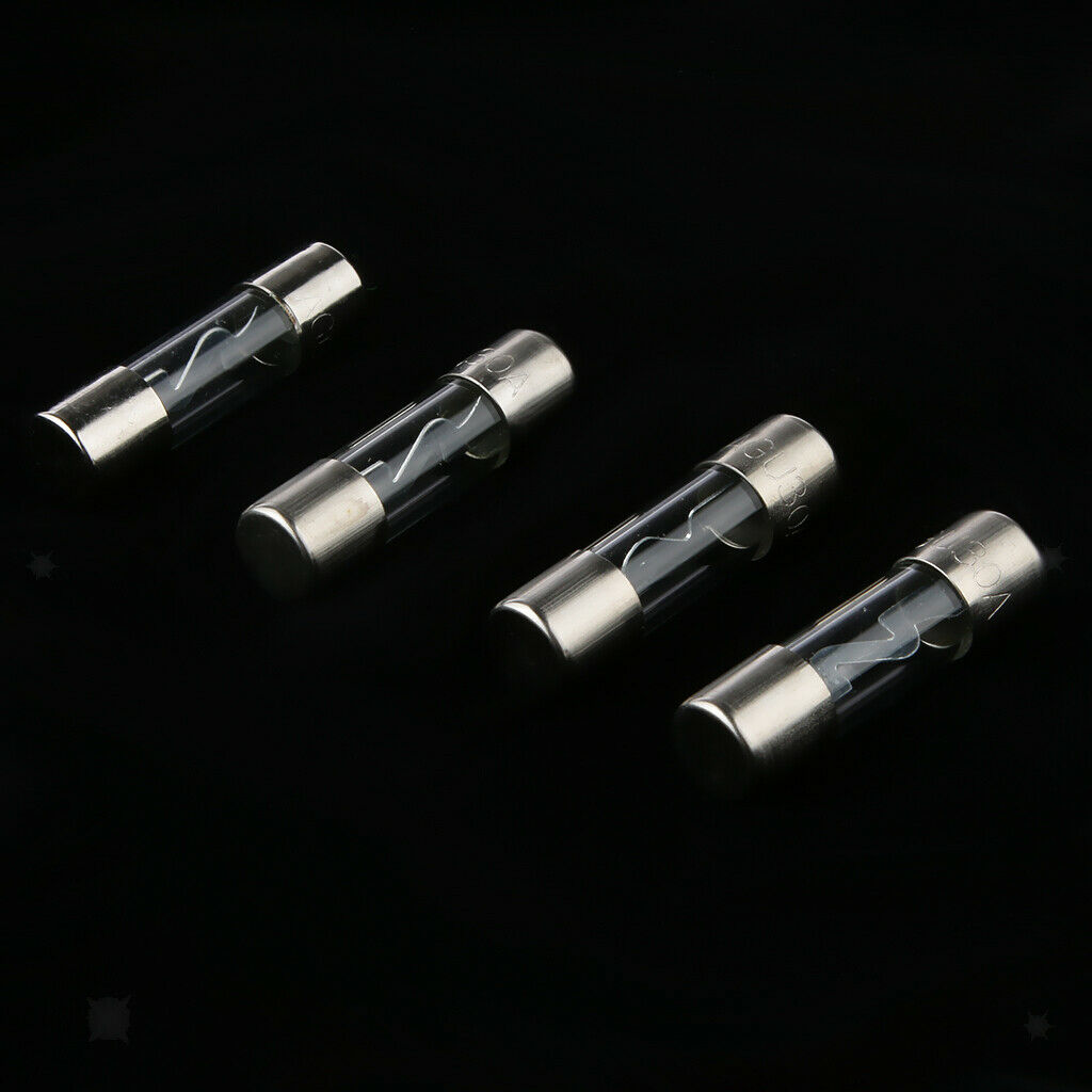 Car Audio Stereo AGU Fuseholder Box 4/8 Gauge Wire with 4pcs 30 AMP