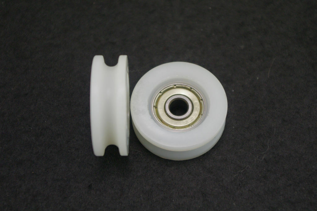 (10)6*32*10mm 0632UU 6mm U Groove Guide Pulley Sealed Rail Ball Bearing 6*32*10