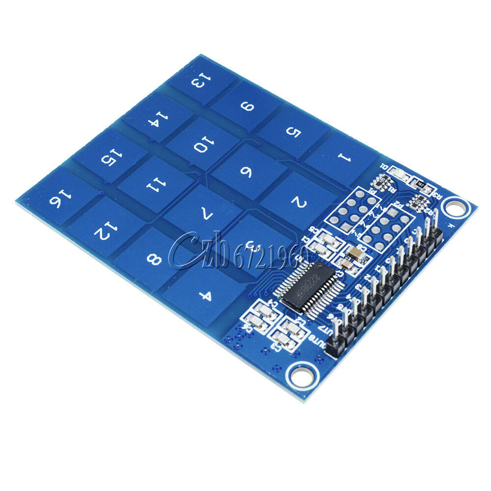 Arduino TTP229 16 Channel Digital Capacitive Switch Touch Sensor Module