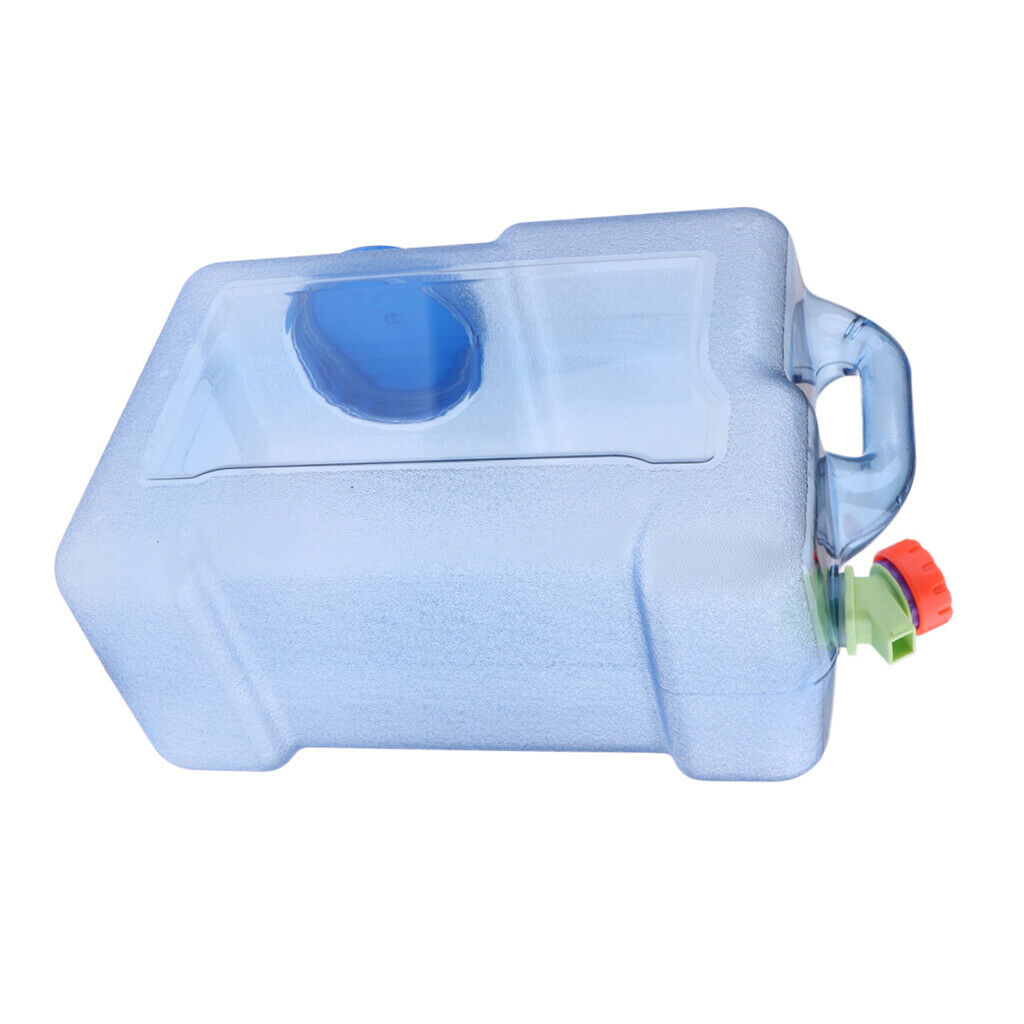 Outdoor Camping Water Storage Carrier Container with Water-tap Leakproof Lid 12L