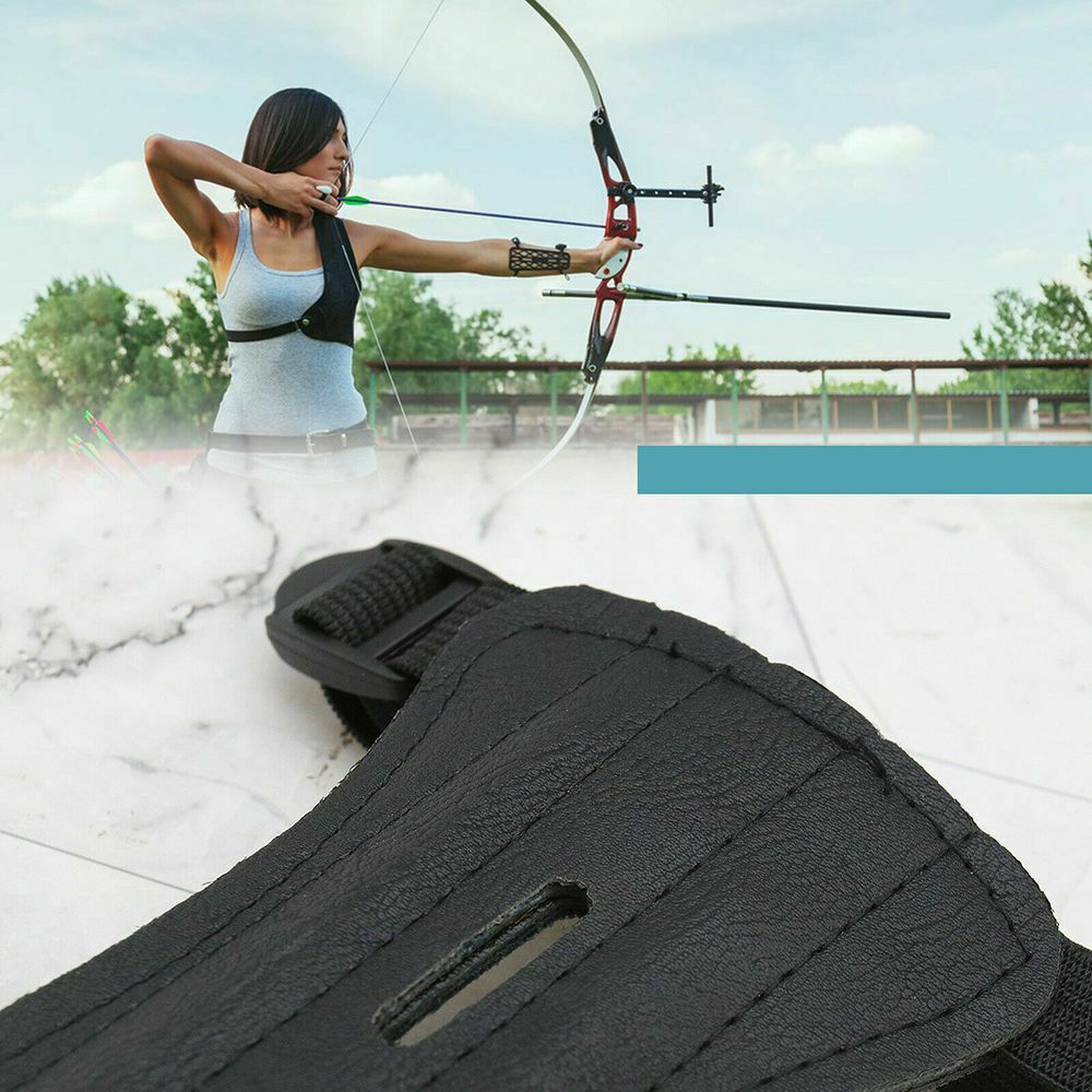 Shooting Training Accessories Bow Arrow Leather Archery Equipment Arm Guard