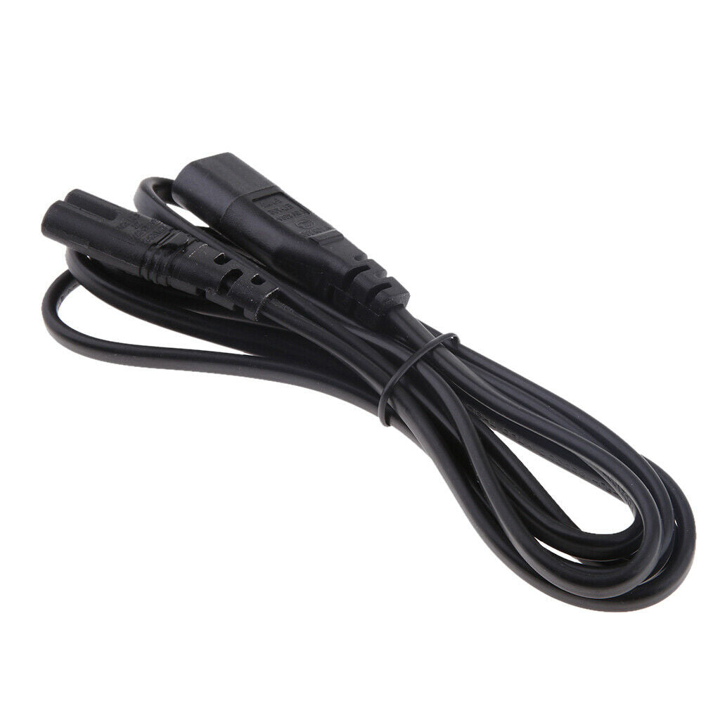 Universal IEC C8 Male to C7 Female Converter Adapter Power Cables 1.8Meter