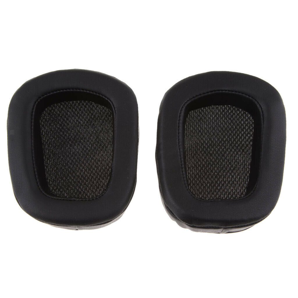 Replacement Ear Pads Cushions for Logitech G633 G933 Headphone Black