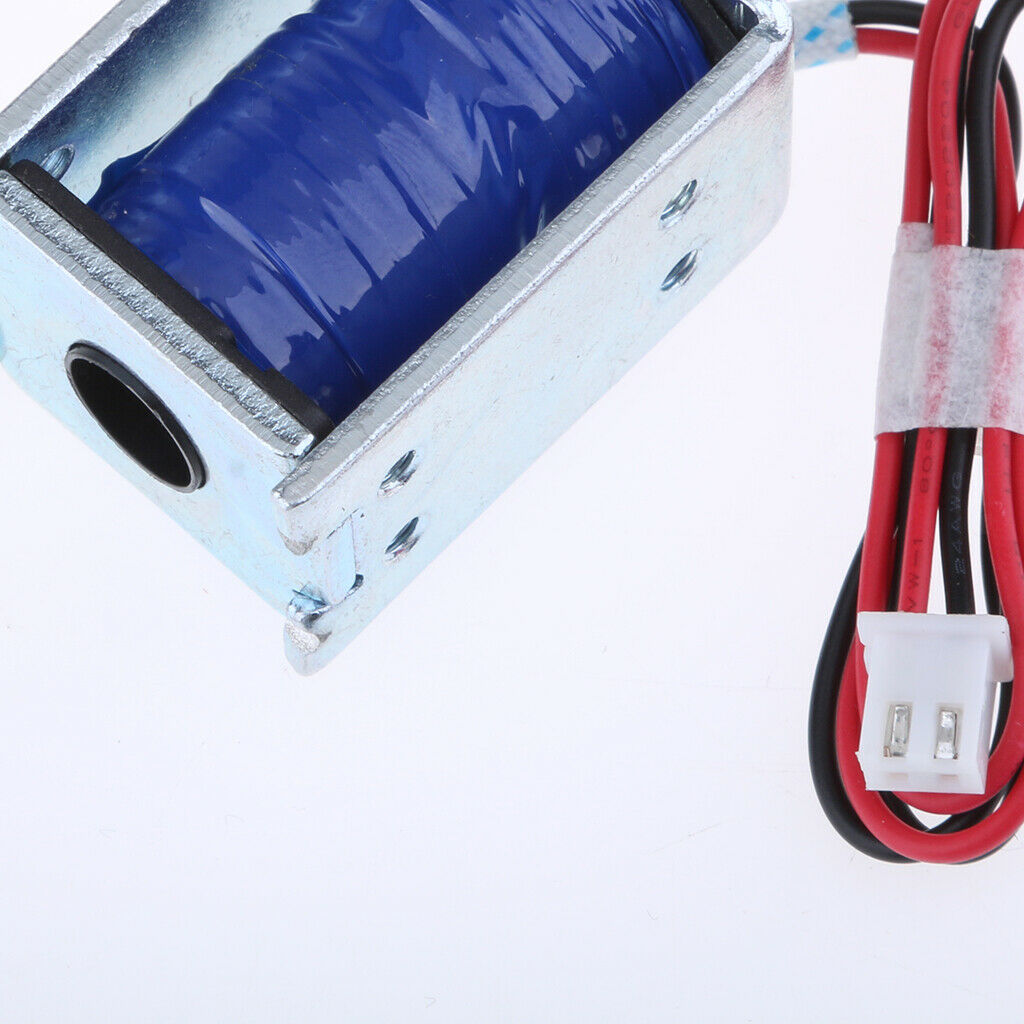 Electric Magnetic Solenoid Lock DC 12V/2A for Door Gates Cabinet Drawer