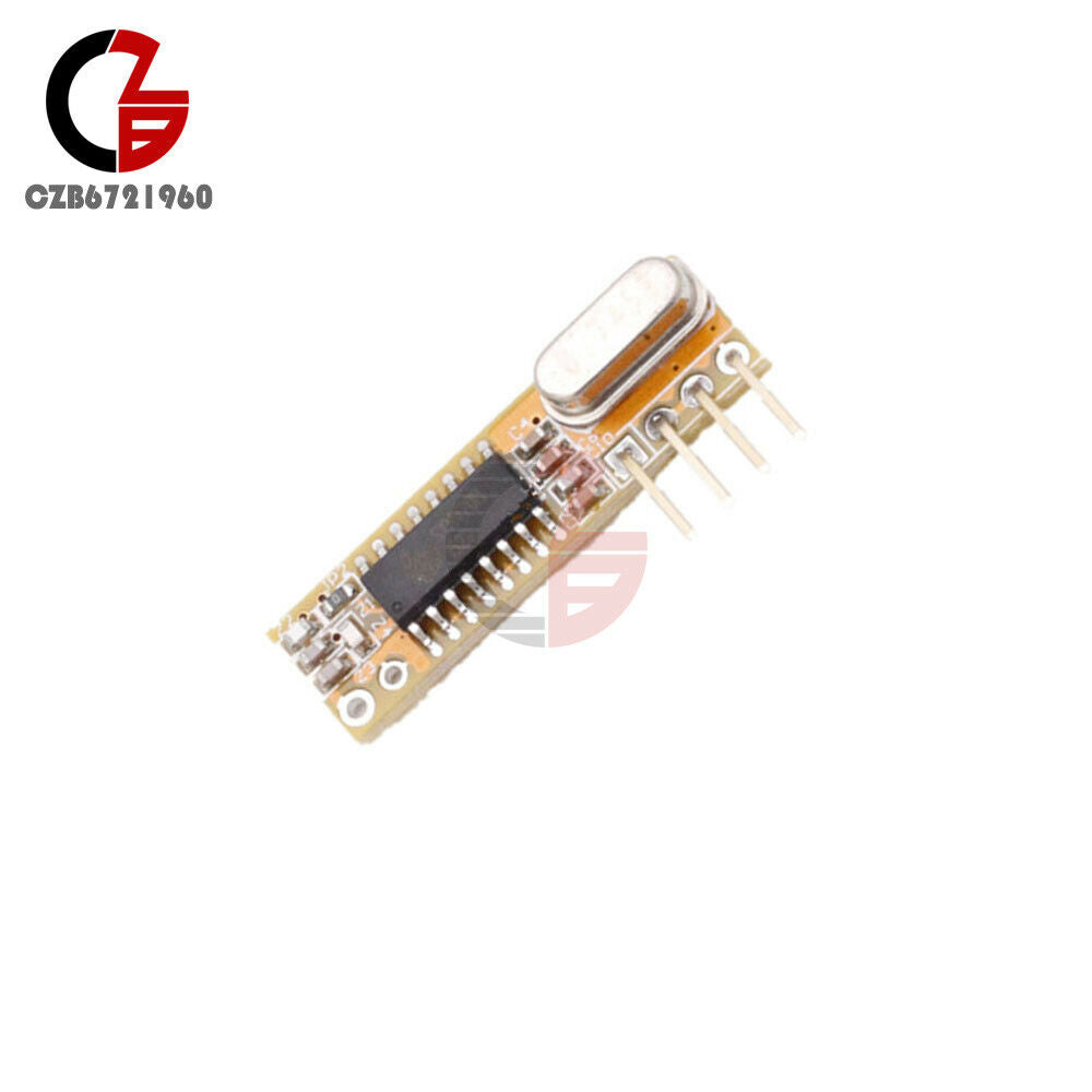 2PCS RXB12 433MHz Super-heterodyne Wireless Receiver Module For Remote Control