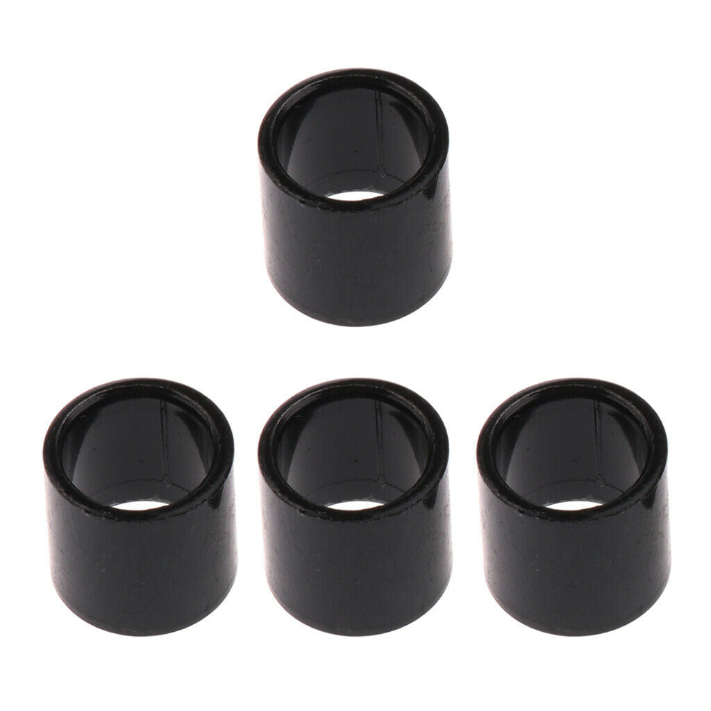 4Pcs Heavy Duty Skateboard Bearings Spacers Hardware Metal 0.39x0.39inch
