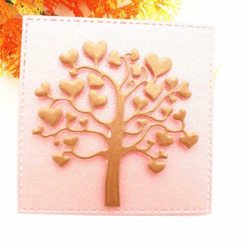 Love Tree DIY Handicrafts Cutting Dies Metal Cutting Stencils for Scrapbooking